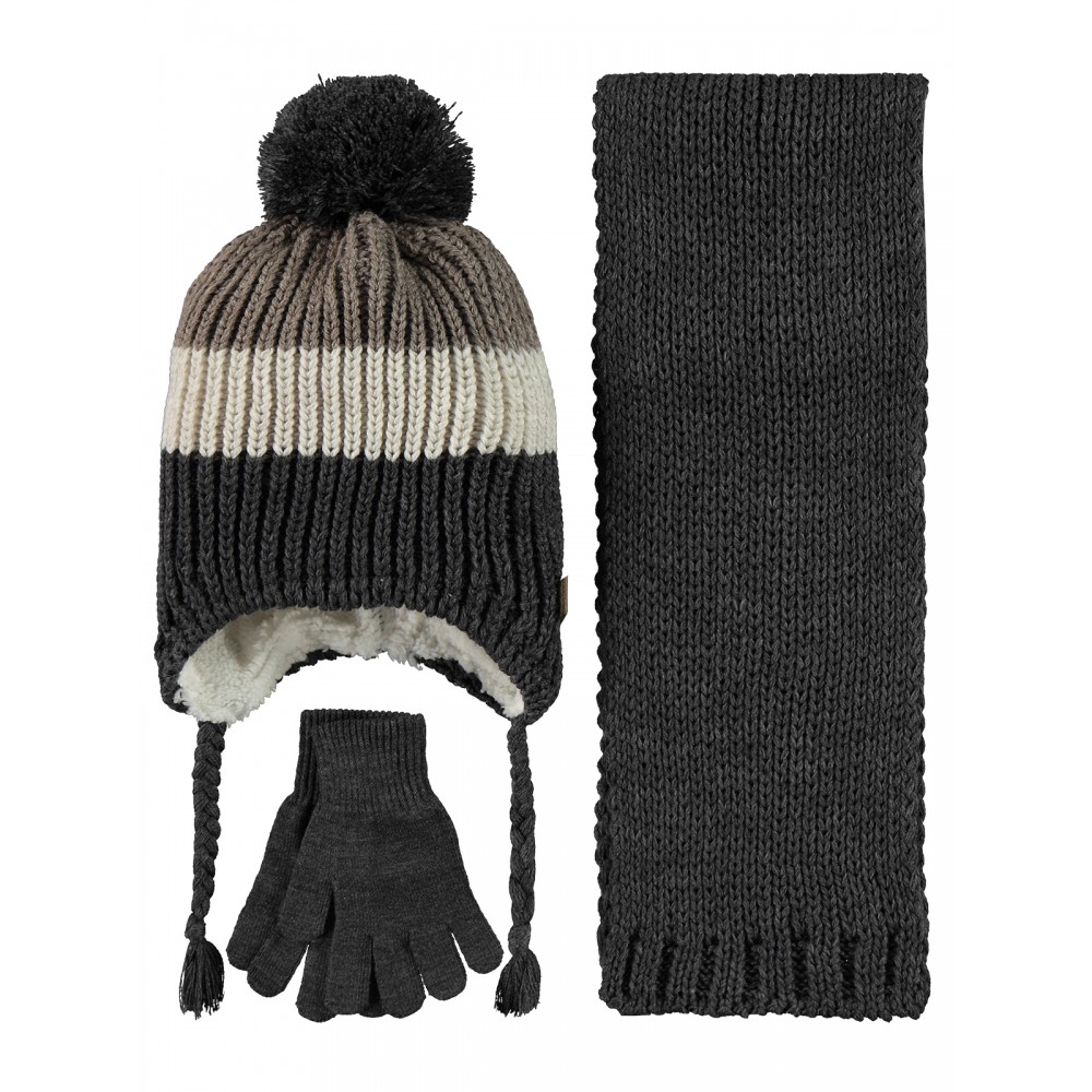 Wholesale - Civil Boys - Smoked - Boy-Scarf Beanie Glove Sets-S Size (Of 4) 4