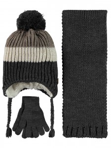 Wholesale - Civil Boys - Smoked - Boy-Scarf Beanie Glove Sets-S Size (Of 4) 4