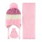 Wholesale - Civil Girls - Pink - Girl-Scarf Beanie Glove Sets-S Size (Of 4) 4