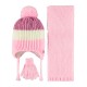 Wholesale - Civil Girls - Pink - Girl-Scarf Beanie Glove Sets-S Size (Of 4) 4