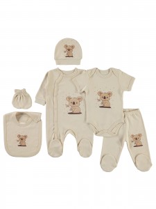 Wholesale - Civil Baby - Milkybrown - Baby-Snapsuit Sets-50 Month (Of 2 ) 2