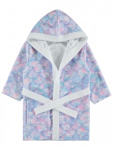 Wholesale - Civil Girls - White - Girl-Bathrobe-4-6-8-10 Year (1-1-1-1) 4