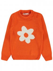 Wholesale - Civil Girls - Orange - Girl-Sweater-6-7-8-9 Year (1-1-1-1) 4