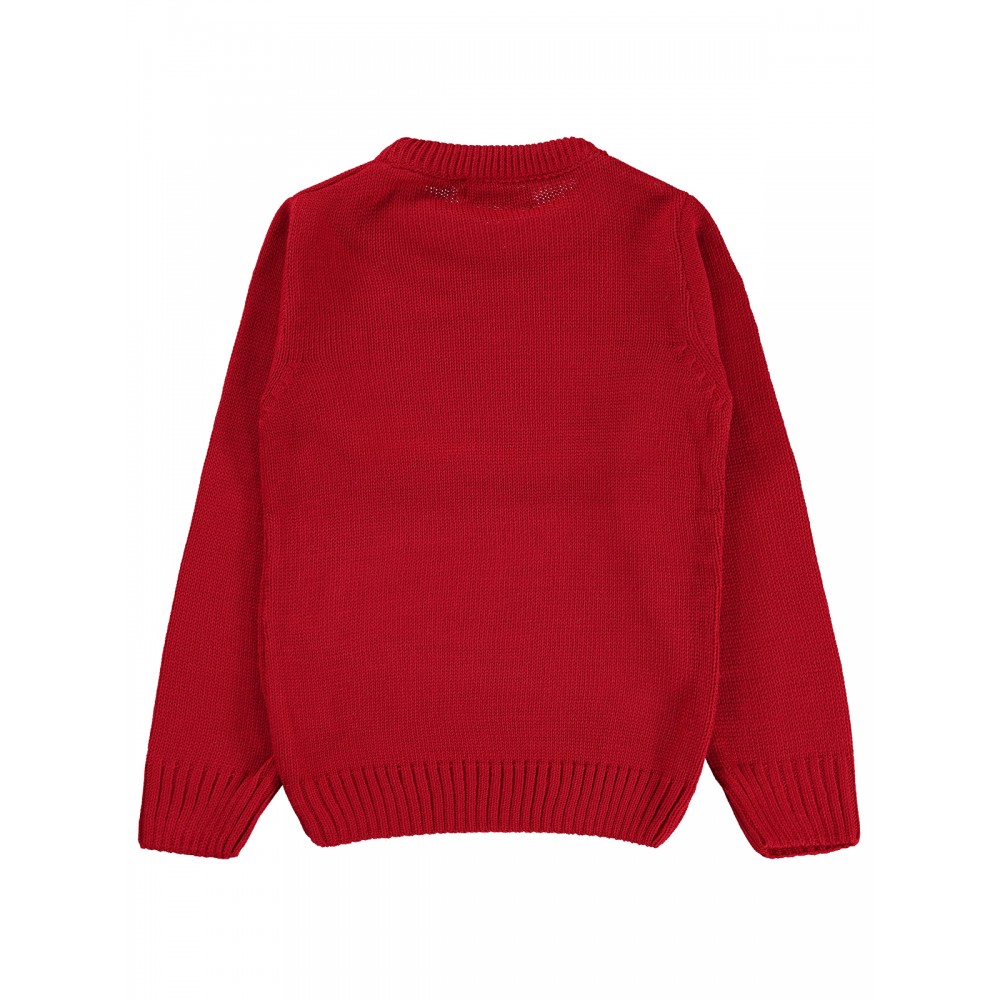 Wholesale - Civil Girls - Red - Girl-Sweater-6-7-8-9 Year (1-1-1-1) 4