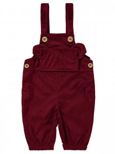 Wholesale - Civil Baby - Burgundy - Baby-Dungarees-68-74-80-86 Size (1-1-2-2) 6