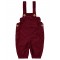 Wholesale - Civil Baby - Burgundy - Baby-Dungarees-68-74-80-86 Size (1-1-2-2) 6