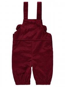 Wholesale - Civil Baby - Burgundy - Baby-Dungarees-68-74-80-86 Size (1-1-2-2) 6