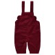 Wholesale - Civil Baby - Burgundy - Baby-Dungarees-68-74-80-86 Size (1-1-2-2) 6