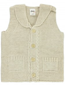 Wholesale - Civil Baby - Beige - Baby-Waistcoat-62-68-74-80-86 Month (1-1-1-1-1) 5