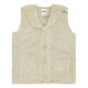 Wholesale - Civil Baby - Beige - Baby-Waistcoat-62-68-74-80-86 Month (1-1-1-1-1) 5