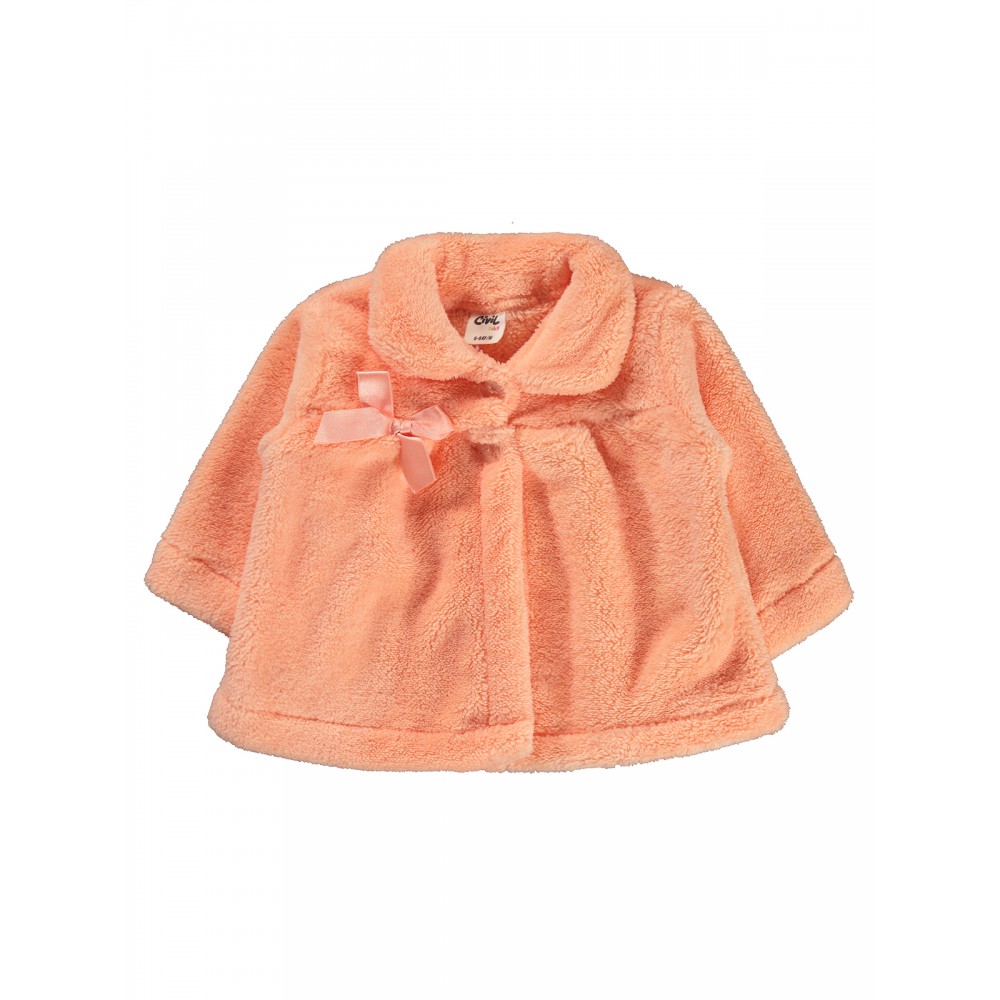 Wholesale - Civil Baby - Pink-Marl - Baby-Cardigan-68-74-80-86 Size (1-1-2-2) 6