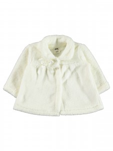 Wholesale - Civil Baby - Ecru - Baby-Cardigan-68-74-80-86 Size (1-1-2-2) 6