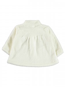 Wholesale - Civil Baby - Ecru - Baby-Cardigan-68-74-80-86 Size (1-1-2-2) 6