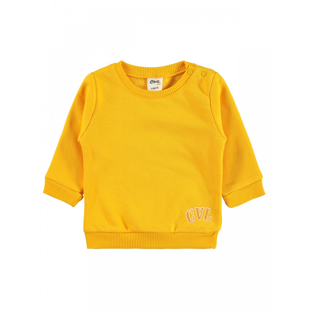 Civil Baby - Mustard - Baby-Sweatshirt-68-74-80-86 Month (1-1-1-1) 4