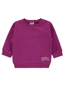 Wholesale - Civil Baby - Eggplant Purple - Baby-Sweatshirt-68-74-80-86 Month (1-1-1-1) 4