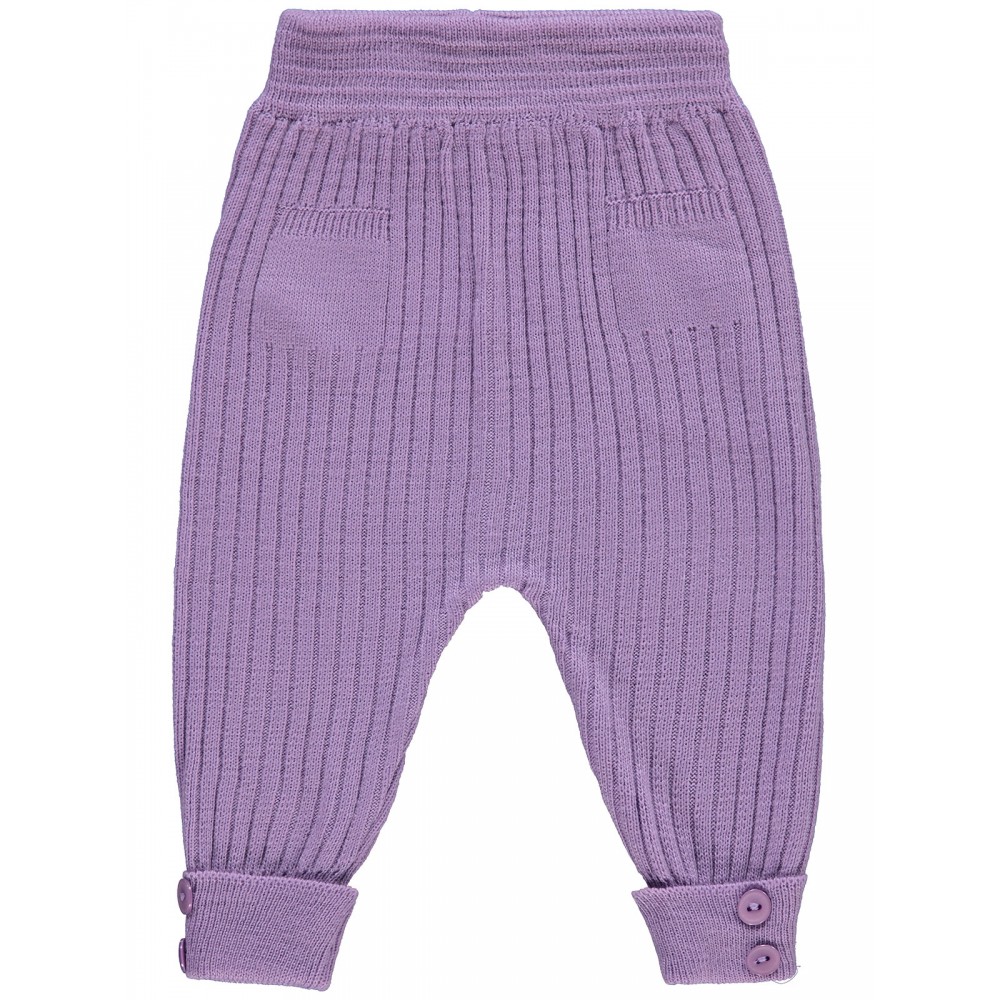 Wholesale - Civil Baby - Pink-Damson - Baby-Track Pants-62-68-74-80 Size (1-1-2-2) 6