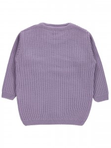 Wholesale - Civil Baby - Pink-Damson - Baby-Sweater-68-74-80-86 Size (1-2-3-3) 9