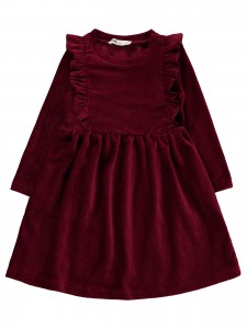 Wholesale - Civil Girls - Burgundy - Girl-Dresses-2-3-4-5 Year (1-1-1-1) 4