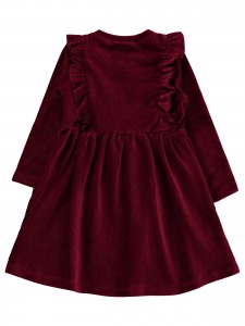 Wholesale - Civil Girls - Burgundy - Girl-Dresses-2-3-4-5 Year (1-1-1-1) 4