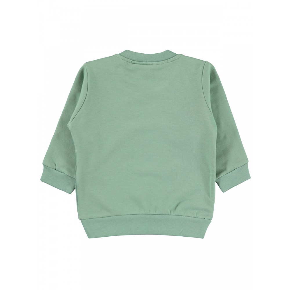 Wholesale - Civil Baby - Green - Baby-Sweatshirt-68-74-80-86 Size (1-1-2-2) 6