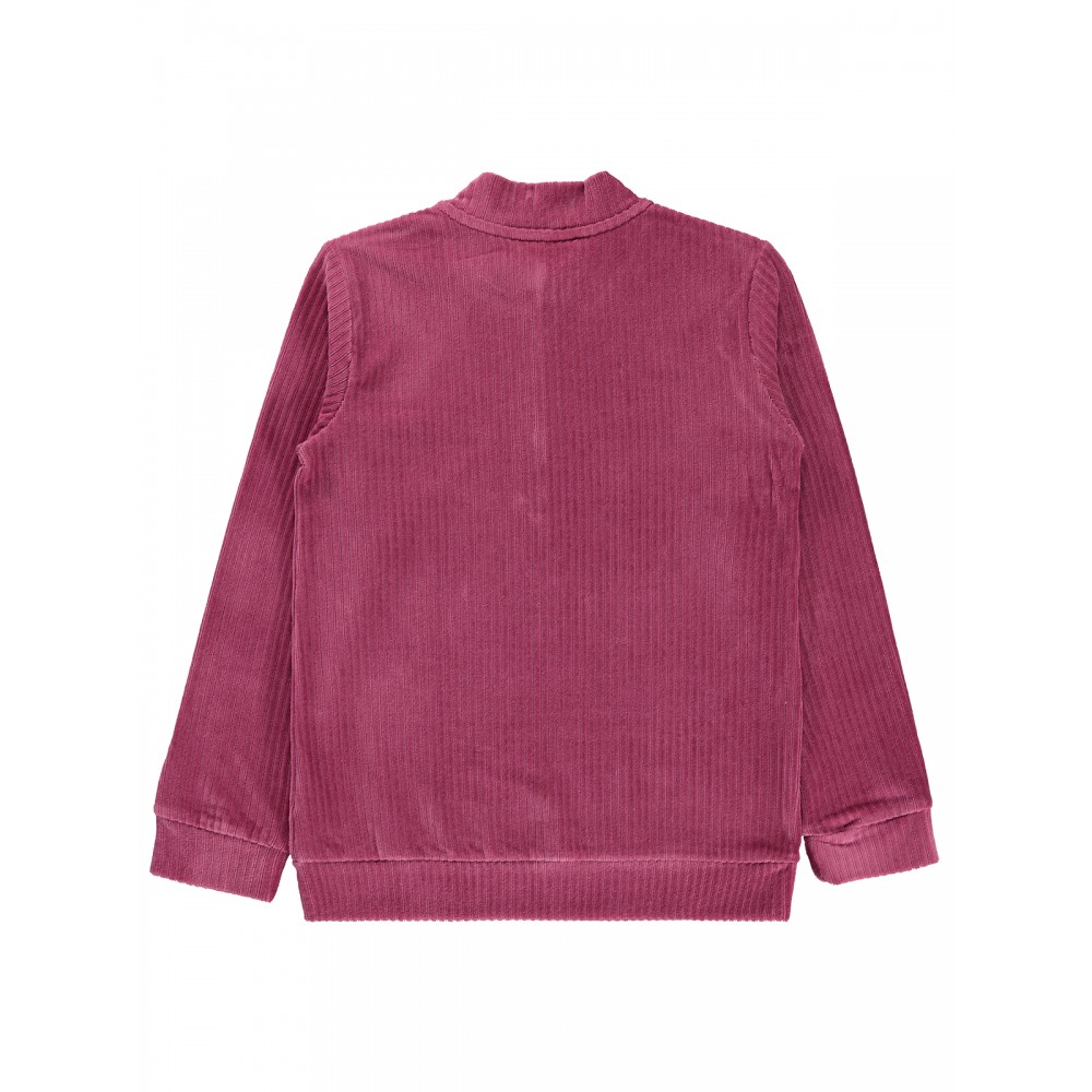 Wholesale - Civil Girls - Bordeaux-Crepe - Girl-Sweatshirt-10-11-12-13 Year  (1-1-1-1) 4