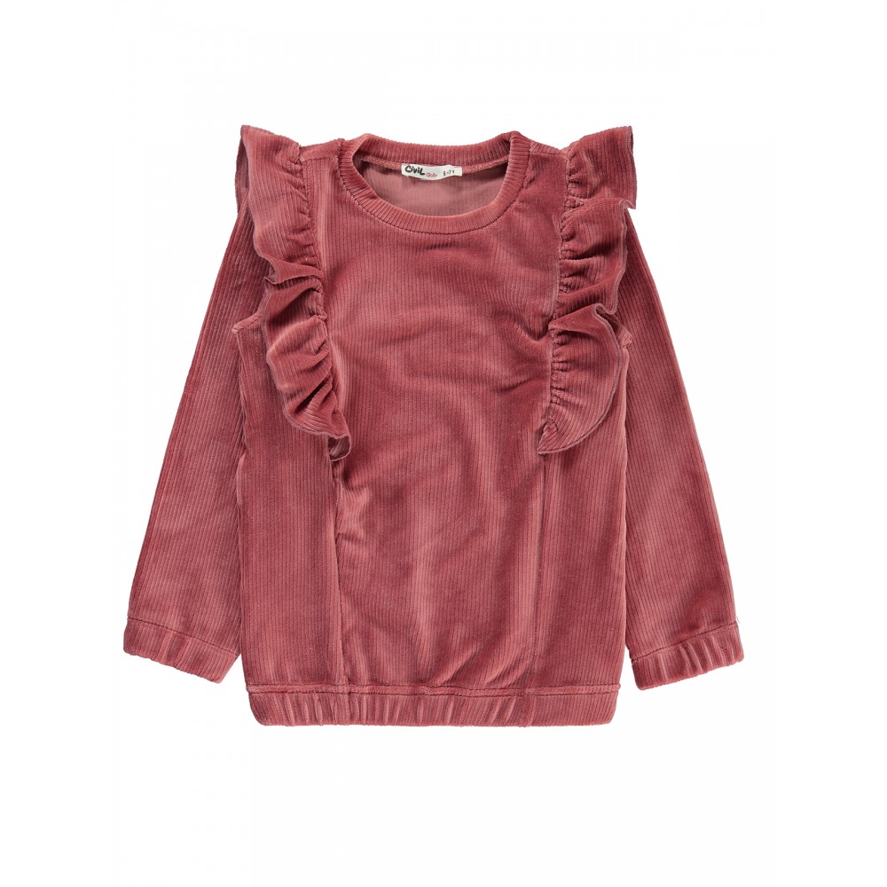 Wholesale - Civil Girls - Pale Brick Red - Girl-Sweatshirt-10-11-12-13 Year  (1-1-1-1) 4