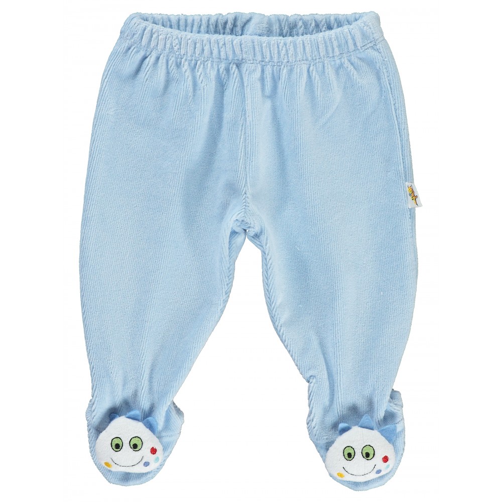 Wholesale - Minidamla-Lüks Tekin - Blue - Baby-Baby Bottoms-50-56-62 (1-1-1) 3