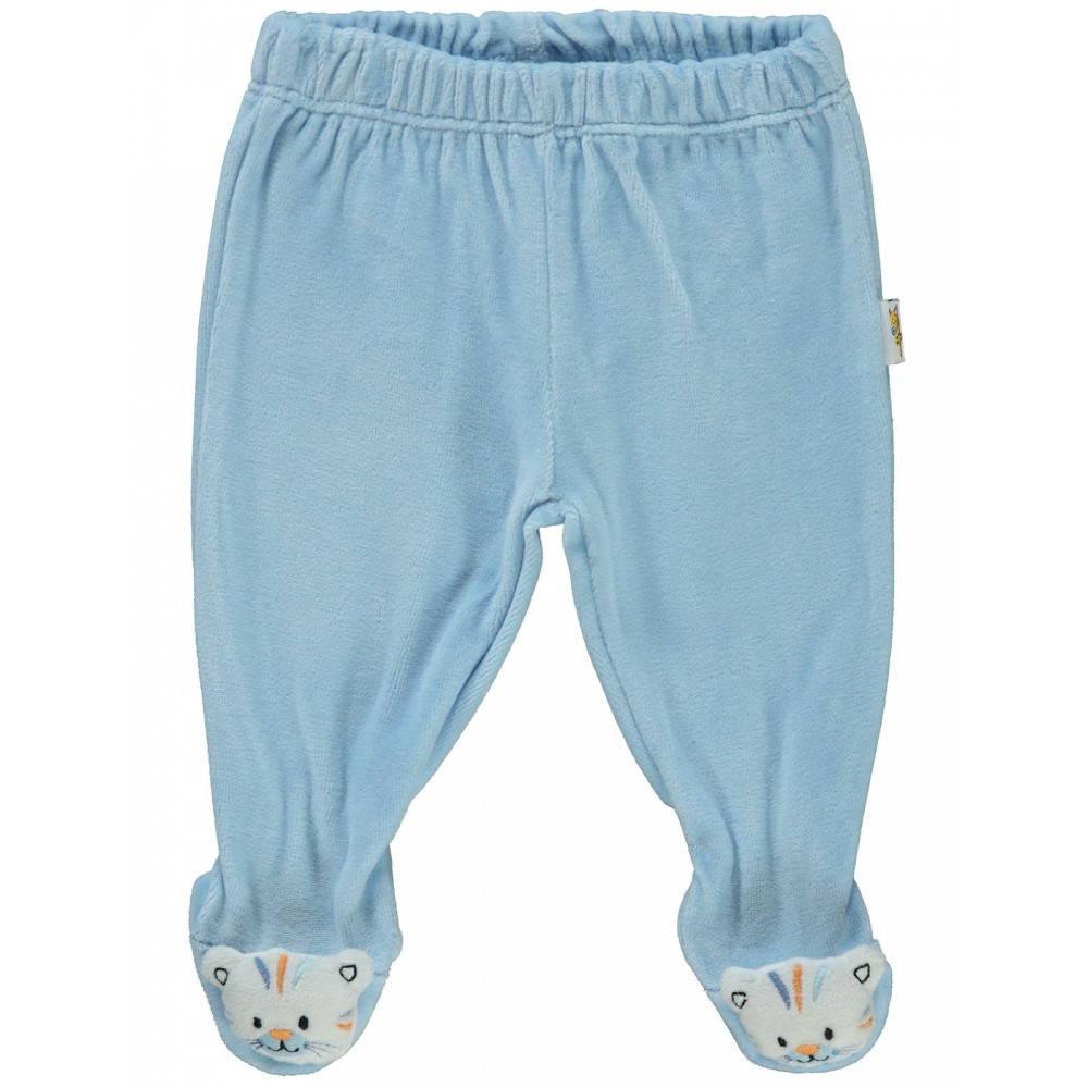 Wholesale - Minidamla-Lüks Tekin - Blue - Baby-Baby Bottoms-50-56-62 (1-1-1) 3