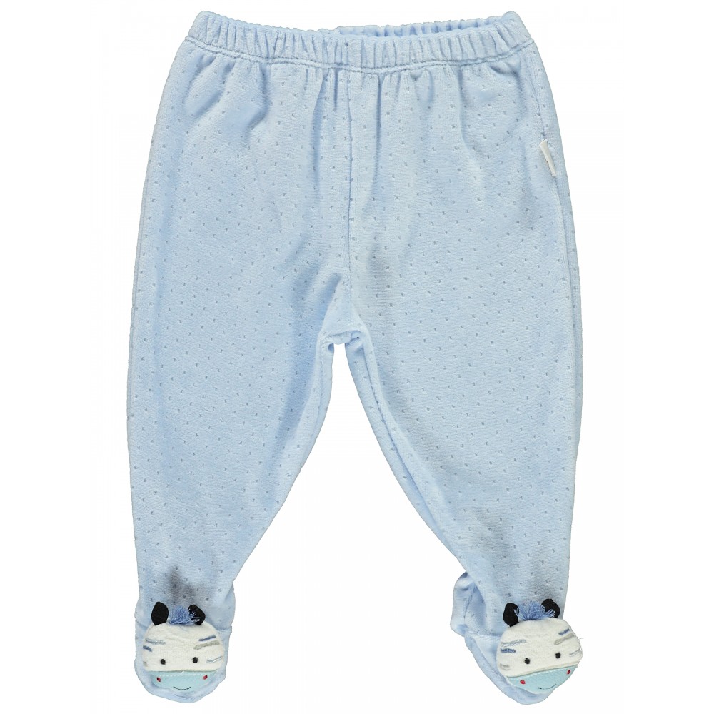 Wholesale - Minidamla-Lüks Tekin - Blue - Baby-Baby Bottoms-50-56-62 (1-1-1) 3