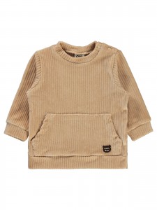 Wholesale - Civil Baby - Beige - Baby-Sweatshirt-68-74-80-86 Size (1-1-2-2) 6