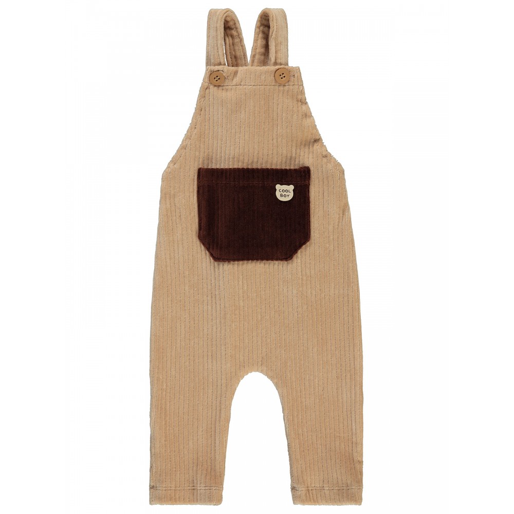 Wholesale - Civil Baby - Beige - Baby-Dungarees-68-74-80-86 Size (1-1-2-2) 6