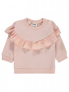 Wholesale - Civil Baby - Pink Pastel - Baby-Sweatshirt-68-74-80-86 Size (1-1-2-2) 6