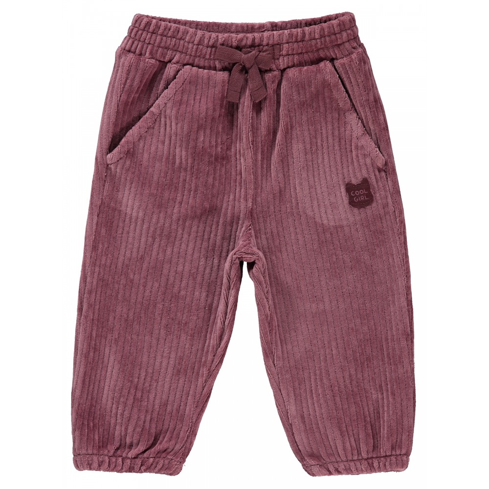 Wholesale - Civil Baby - Dusty Rose - Baby-Track Pants-68-74-80-86 Size (1-1-2-2) 6