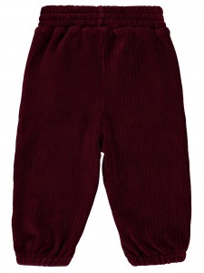 Wholesale - Civil Baby - Burgundy - Baby-Track Pants-68-74-80-86 Size (1-1-2-2) 6