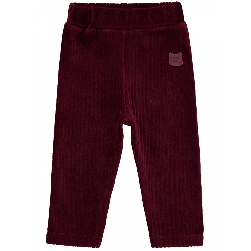 Wholesale - Civil Baby - Burgundy - Baby-Leggings-68-74-80-86 Size (1-1-2-2) 6