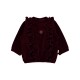 Wholesale - Civil Baby - Burgundy - Baby-Sweatshirt-68-74-80-86 Size (1-1-2-2) 6