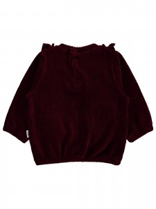 Wholesale - Civil Baby - Burgundy - Baby-Sweatshirt-68-74-80-86 Size (1-1-2-2) 6