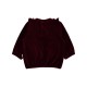 Wholesale - Civil Baby - Burgundy - Baby-Sweatshirt-68-74-80-86 Size (1-1-2-2) 6