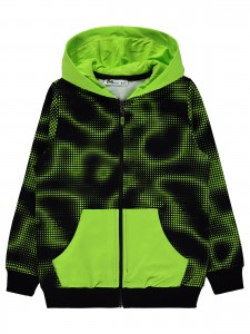 Wholesale - Civil Boys - Lemon Green - Boy-Cardigan-10-11-12-13 Year  (1-1-1-1) 4 Pieces