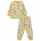 Wholesale - Civil Boys - Mustard - Boy-Pajamas Set-2-3-4-5 Year (1-1-1-1) 4 Pieces