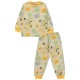 Wholesale - Civil Boys - Mustard - Boy-Pajamas Set-2-3-4-5 Year (1-1-1-1) 4 Pieces