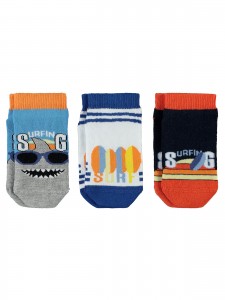 Wholesale - Civil Boys - Standard - Boy-Booties Socks-3 Year (Of 4) 4 Pieces