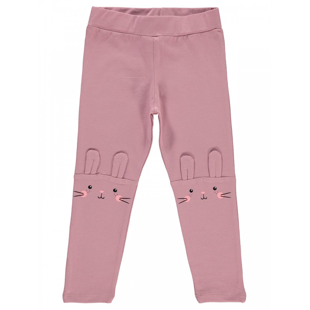 Wholesale - Civil Girls - Light Dusty Rose - Girl-Leggings-2-3-4-5 Year (1-1-1-1) 4 Pieces