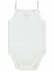 Wholesale - Civil Baby - White - -Snapsuit-62-68-74 (1-1-1) 3 Pieces