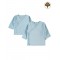 Wholesale - Civil Baby - Blue - -Mini Snapsuits-50 Month (Of 4) 4 Pieces