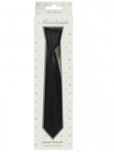 Wholesale - Minidamla-Lüks Tekin - Black - DT & FMCG-Tie & Bow Tie-S Size (Of 4) 4