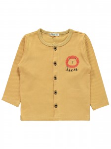 Wholesale - Civil Boys - Mustard - -Pajama Set-2-3-4-5 Year (1-1-1-1) 4 Pieces