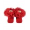 Wholesale - Minidamla-Lüks Tekin - Red - -Socks-S Size (Of 6) 6 Pieces