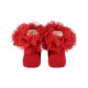 Wholesale - Minidamla-Lüks Tekin - Red - -Socks-S Size (Of 6) 6 Pieces