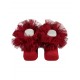 Wholesale - Minidamla-Lüks Tekin - Red - -Socks-S Size (Of 6) 6 Pieces